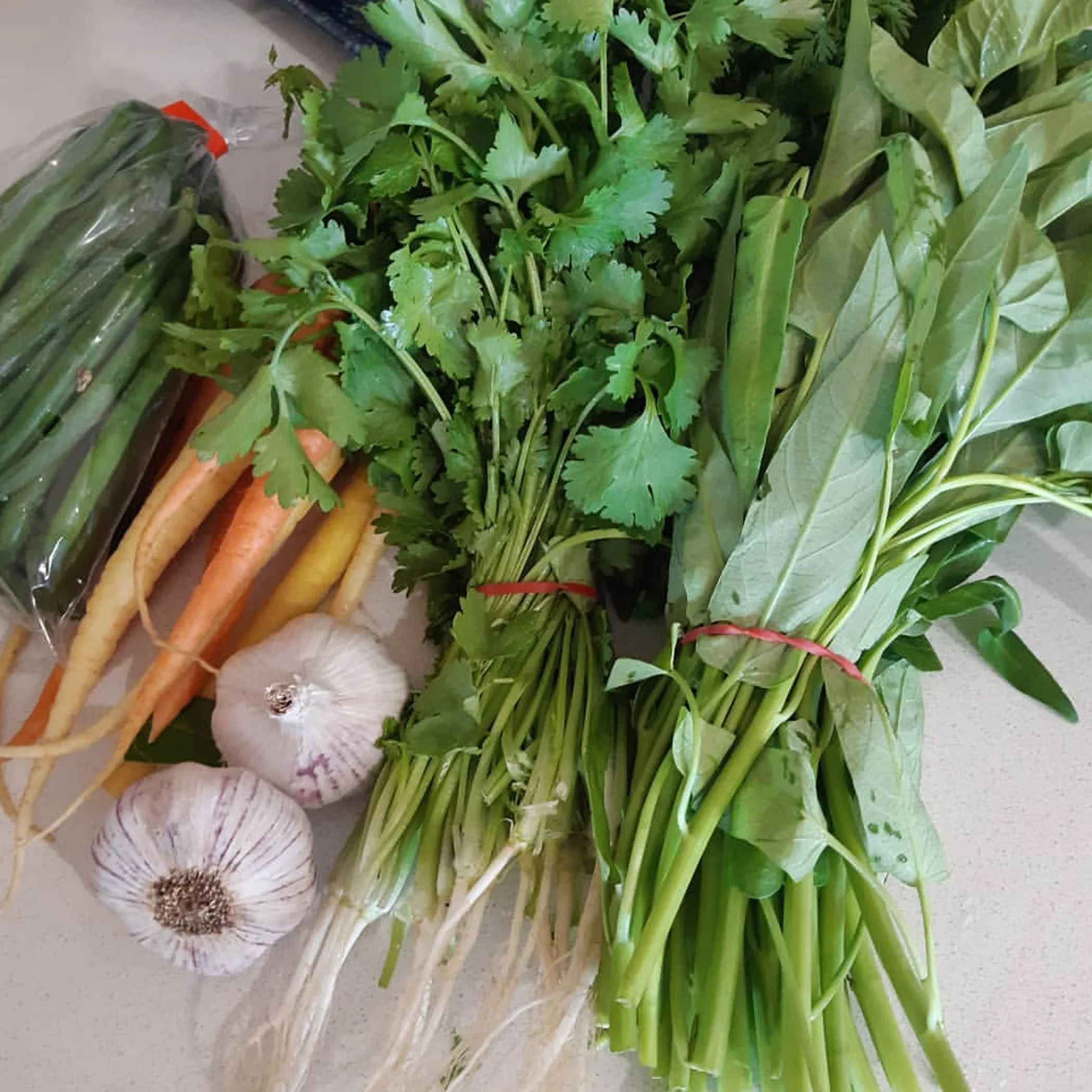 assortment of fresh produce